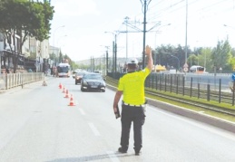 Son bir haftada 253 araç trafikten men edildi