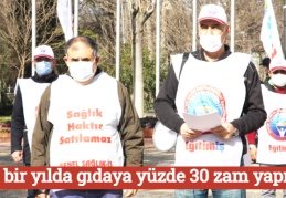 Son bir yılda gıdaya yüzde 30 zam yapıldı