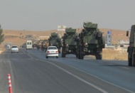 Son dönemlerin en büyük askeri konvoyu Nizip'e ulaştı 