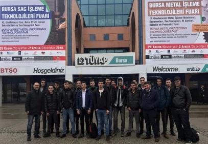Son teknoloji makineler hakkında bilgi aldılar