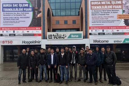 Son teknoloji makineler hakkında bilgi aldılar