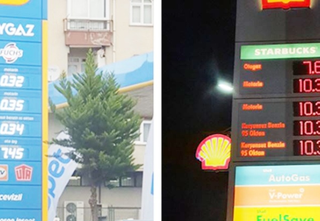Son zamlara akaryakıt istasyonları da şaştı kaldı