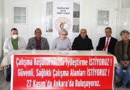 Sorunlar salgınla birlikte daha da derinleşti, çalışma koşullarımız daha kötü hale geldi