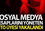 Sosyal medya hesaplarını yöneten FETÖ üyesi yakalandı