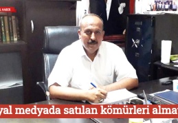 Sosyal medyada satılan kömürleri almayın