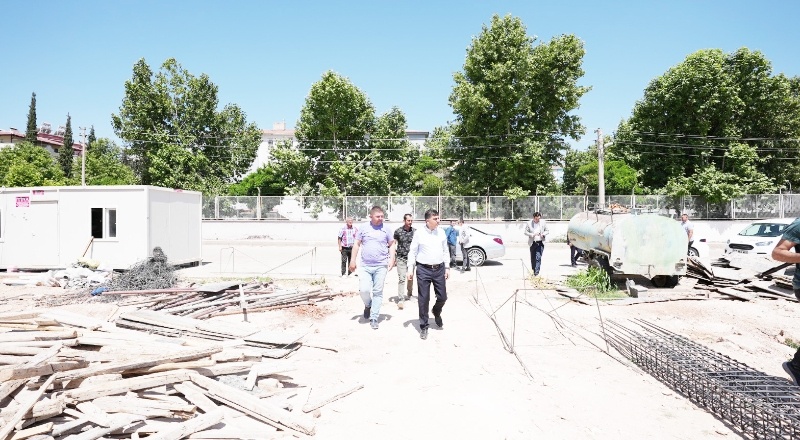 Sosyal tesis, 2 blok halinde inşa edildi