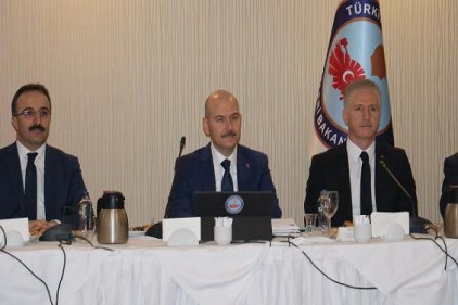 Soylu, Sınır Güvenliği Toplantısı&#039;na katıldı 