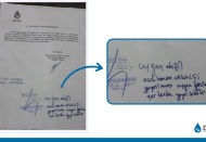 "Söz konusu belge için evrakta sahtecilikten suç duyurusunda bulunulacak"