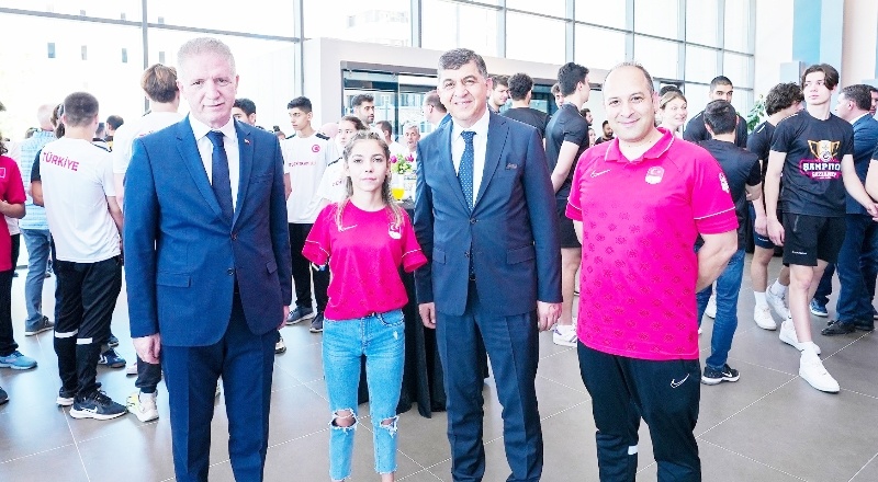 Spor alanında gurur, mutluluk ve coşku birlikte yaşandı