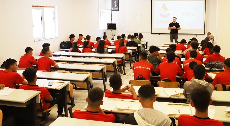 Spor Lisesi öğrencileri, SANKO Üniversitesi’ndeydi