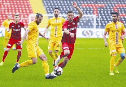 Spor Toto 1.Lig: Gazişehir Gaziantep: 1 - Afjet Afyonspor: 0 