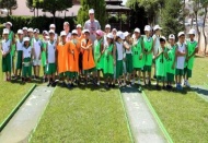 Sporcular mini golf turnuvası yaptı