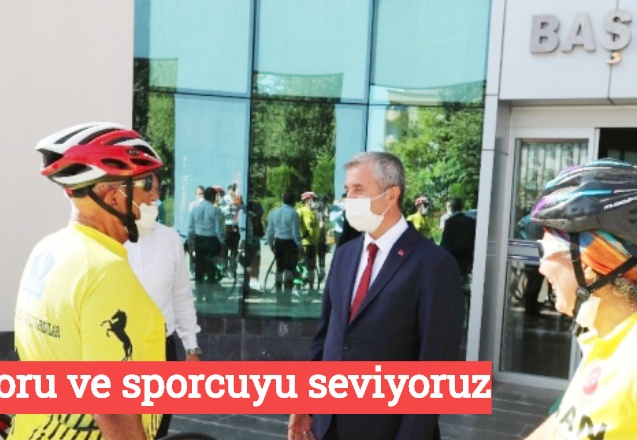 Sporu ve sporcuyu seviyoruz
