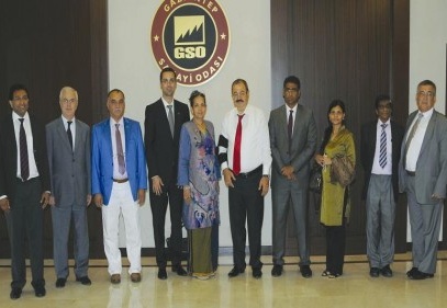 Sri Lanka Yatırım Bakanı Faizer GSO’yu ziyaret etti