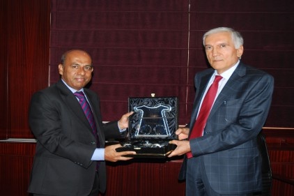 Sri Lanka&#8217;nın Ankara Büyükelçisi GSO&#8217;yu ziyaret etti