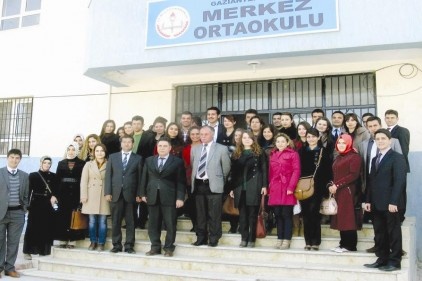Stajyer öğretmenler temel eğitim aldılar