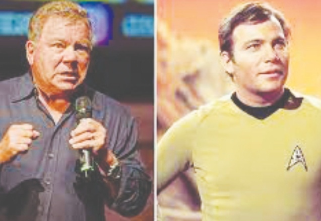 Star Trek yıldızı William Shatner, uzaya giden en yaşlı insan oldu