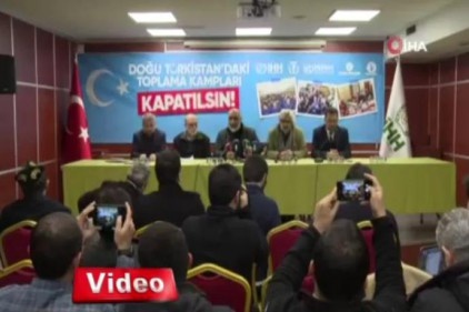 STK&#039;lardan Doğu Türkistan&#039;daki toplama kampları kapatılsın çağrısı