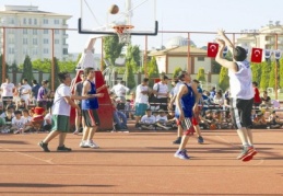 ‘’Streetball Turnuvası’’ yapıldı