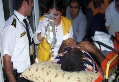 Su kavgasında bir kişi yaralındı 