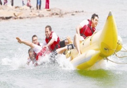 ‘Su Sporları Festivali’ renkli görüntülere sahne oldu