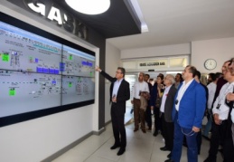 Su yöneticiler GASKİ’nin projelerini gezdi