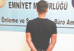 Suç makinesi yakayı ele verdi