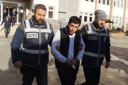 Sucuk hırsızlığı güvenlik kamerasında