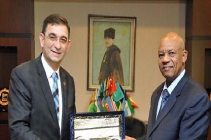 Sudan Cumhuriyeti İstanbul Başkonsolosu Altohamy&#039;den GSO&#039;ya ziyaret 