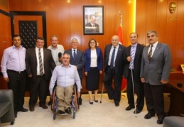 Şükrü Poyraz, Şahin’i ziyaret etti