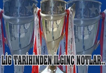 Süper Lig tarihinden ilginç notlar