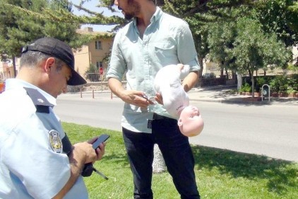 Şüpheli çanta boş çıktı 