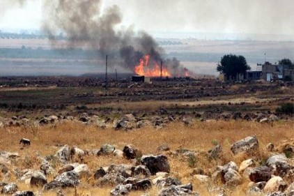 Suriye askeri ile IŞİD arasında çatışma