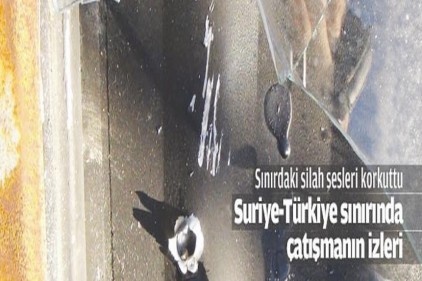 Suriye askerlerinin kurşunları, Güveççi&#039;yi vurdu