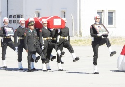 Suriye şehitlerinin cenazeleri memleketlerine gönderildi