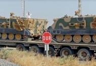 Suriye sınırına askeri sevkıyat devam ediyor