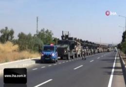 Suriye sınırına komando sevkıyatı