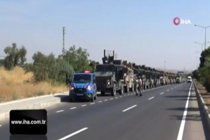 Suriye sınırına komando sevkıyatı