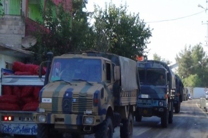 Suriye sınırına Leopard A2-4 tankları sevk edildi