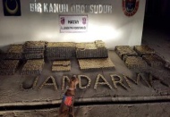 Suriye sınırında 831 bin 406 adet uyuşturucu hap