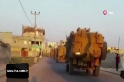 Suriye sınırında askeri hareketlilik