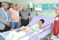 Suriye’de yaralananlar Gaziantep’te 
