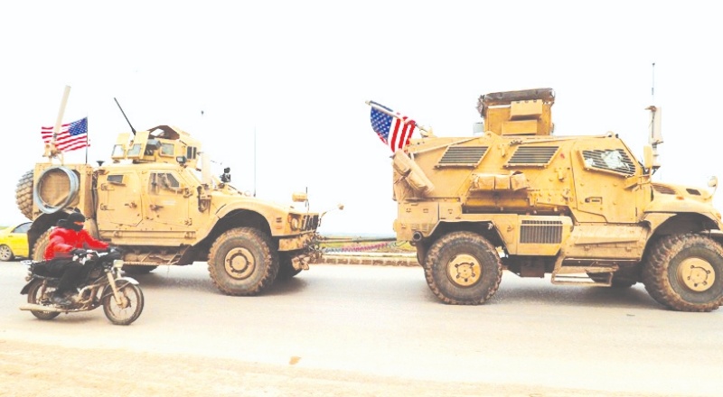 Suriye'deki ABD askerlerine saldırı düzenlendi