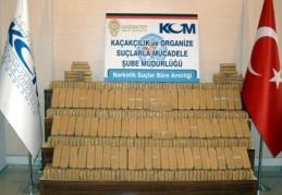 Suriye’den gelen 172 kilogram eroin Avrupa’ya gidecekti