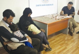 Suriyeli çiftin 1 saatlik hasılatı 530 lira