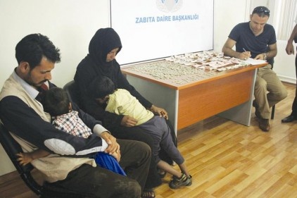 Suriyeli çiftin 1 saatlik hasılatı 530 lira