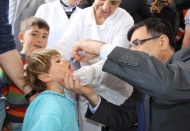 Suriyeli çocuklara ‘Çocuk Felci’ aşısı yapılmaya başlandı