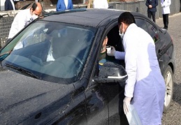 Suriyeli doktorlar korona virüse karşı sahaya indi