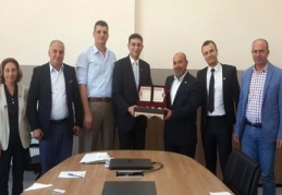 Suriyeli İşadamları eğitim merkezini ziyaret etti