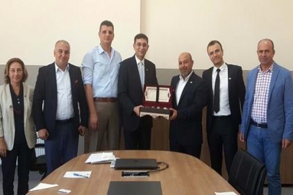 Suriyeli İşadamları eğitim merkezini ziyaret etti